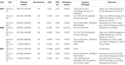 QTL Mapping of Adult Plant Resistance to Stripe Rust in a Doubled Haploid Wheat Population